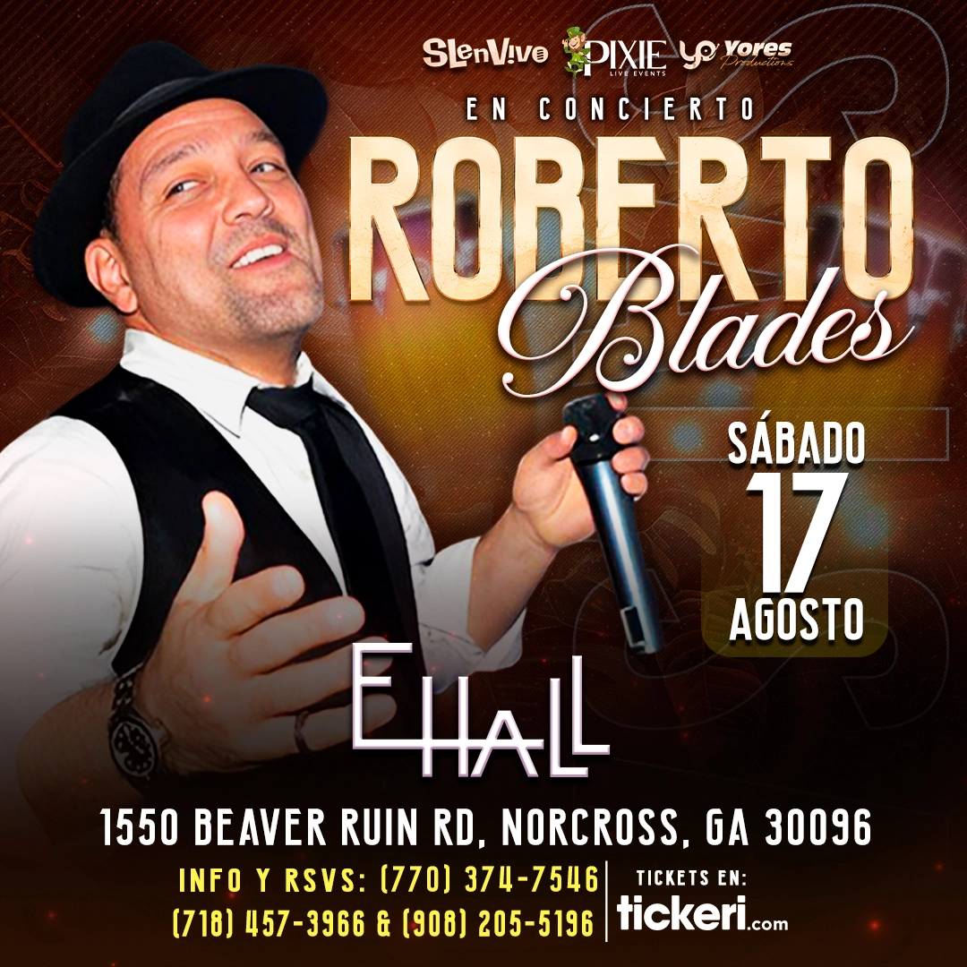 ROBERTO BLADES EN ATLANTA, GA