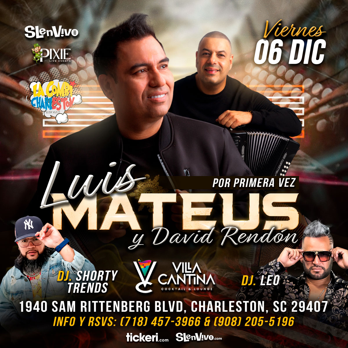 LUIS MATEUS EN CHARLESTON, SC