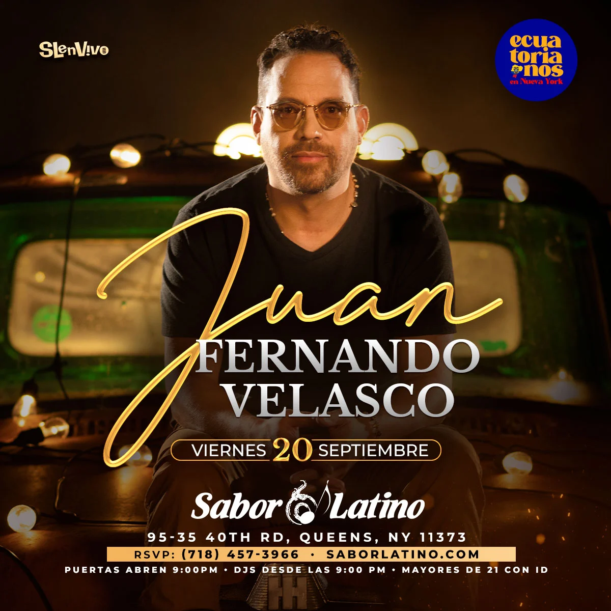 JUAN FERNANDO VELASCO EN NY