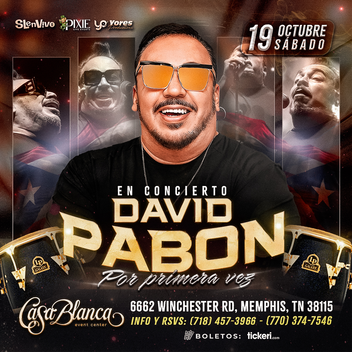 DAVID PABON EN MEMPHIS, TN